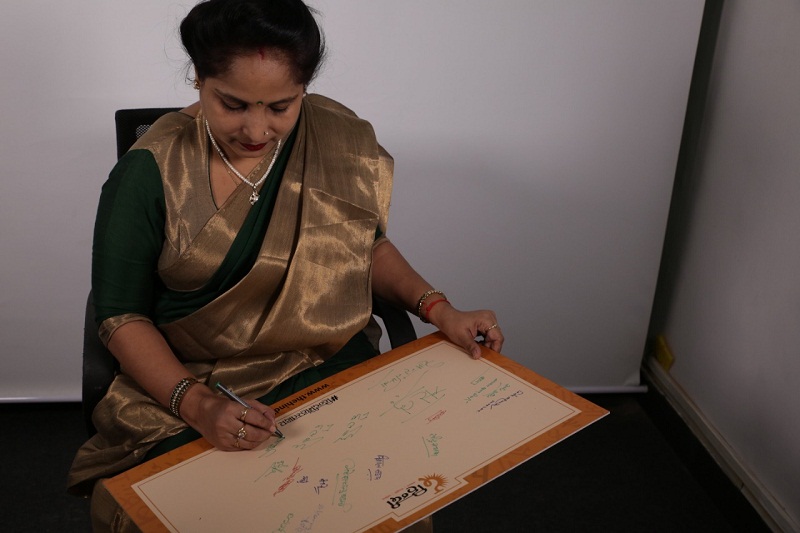 Signature in hindi