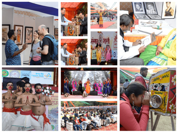 पूरी भव्यता के साथ संपन्न हुआ “संस्कार भारती” का “दिल्ली कला उत्सव समारोह”