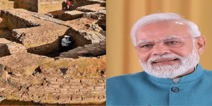 प्रधानमंत्री मोदी के गांव वडनगर में 2800 साल पुरानी बस्ती के सबूत मिले