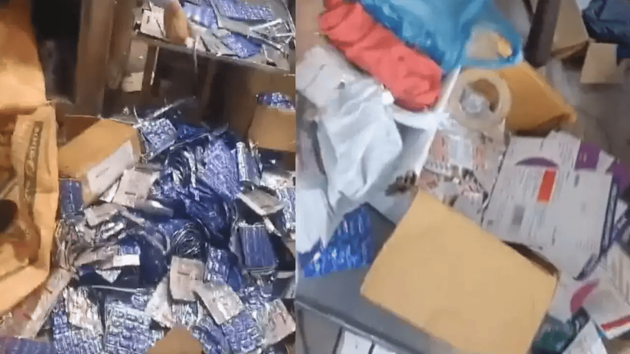 गाजियाबाद में पकड़ी गई नकली दवाईयों की फैक्ट्री, लोग आ गए सकते में